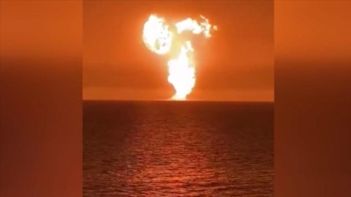Explozie în Marea Caspică