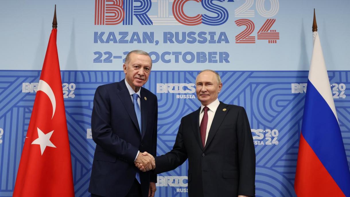 Prezident Erdogan Rus Kärdeşi Putin Bilen Duşuşdy