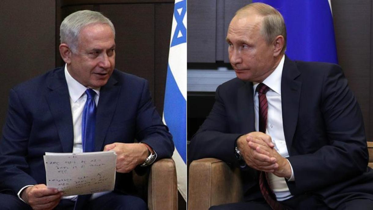 گفتگوی تیلفونی پوتین و نتانیاهو
