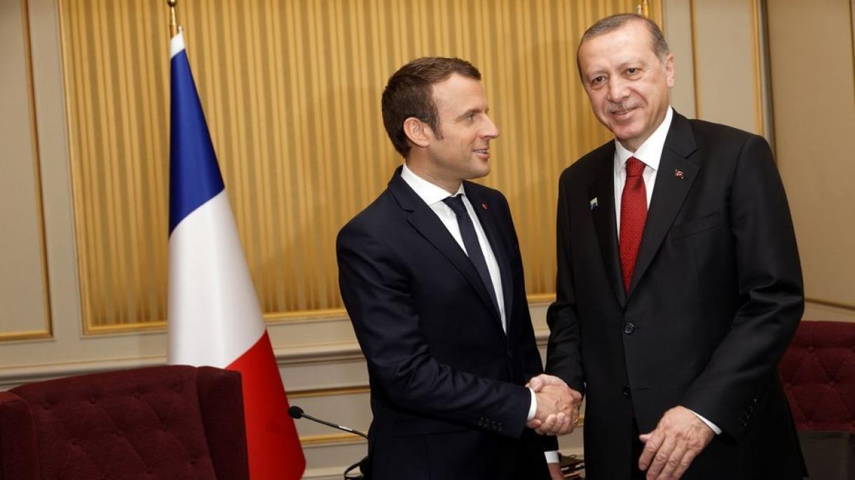 Rəcəb Tayyib Ərdoğan ilə Emmanuel Macron arasında  telefon danışığı oldu