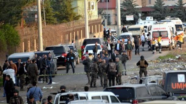 Atac sinucigas in judetul  Diyarbakir