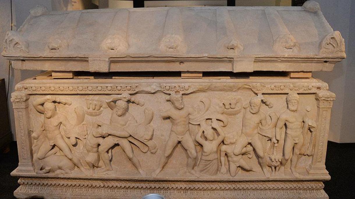Se trasladará el Sarcófago de Heracles el 6 de septiembre a Turquía de donde fue secuestrado