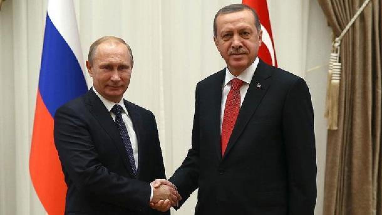 Rәcәb Tayyib Әrdoğan vә Vladimir Putin arasında telefon danışığı olub