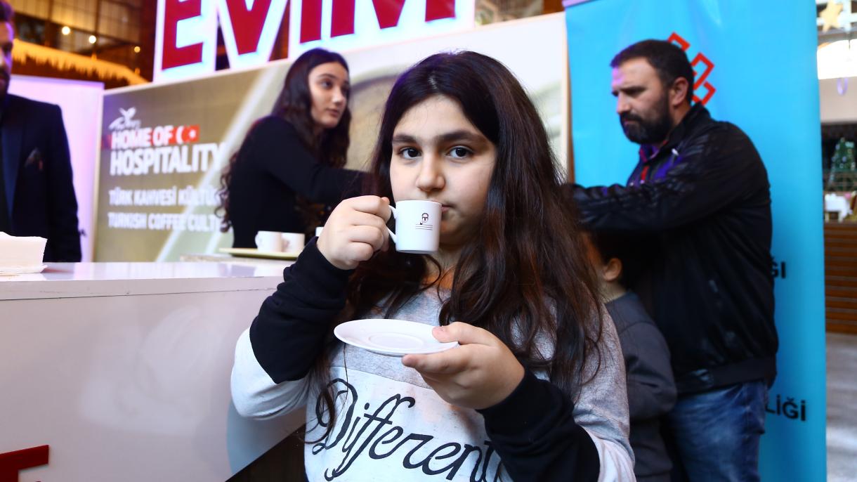 Türk qəhvəsi Bakı qəhvə-çay festivalında tanıtıldı