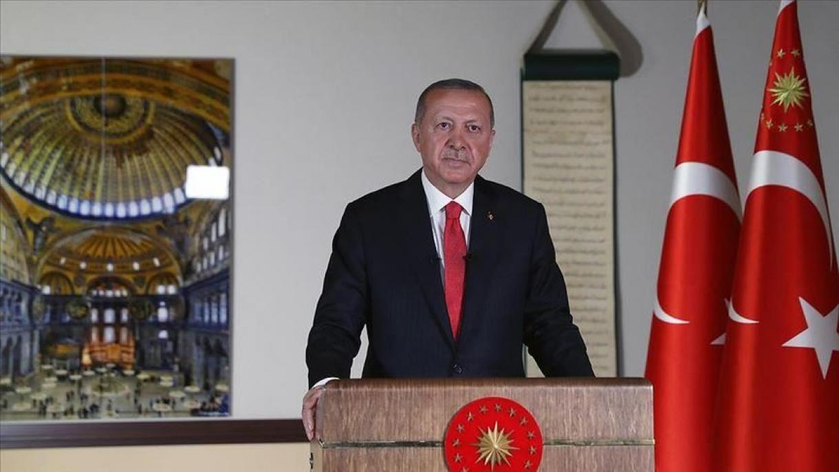 Presidente Erdogan: "As portas da Santa Sofia estarão abertas a todos"