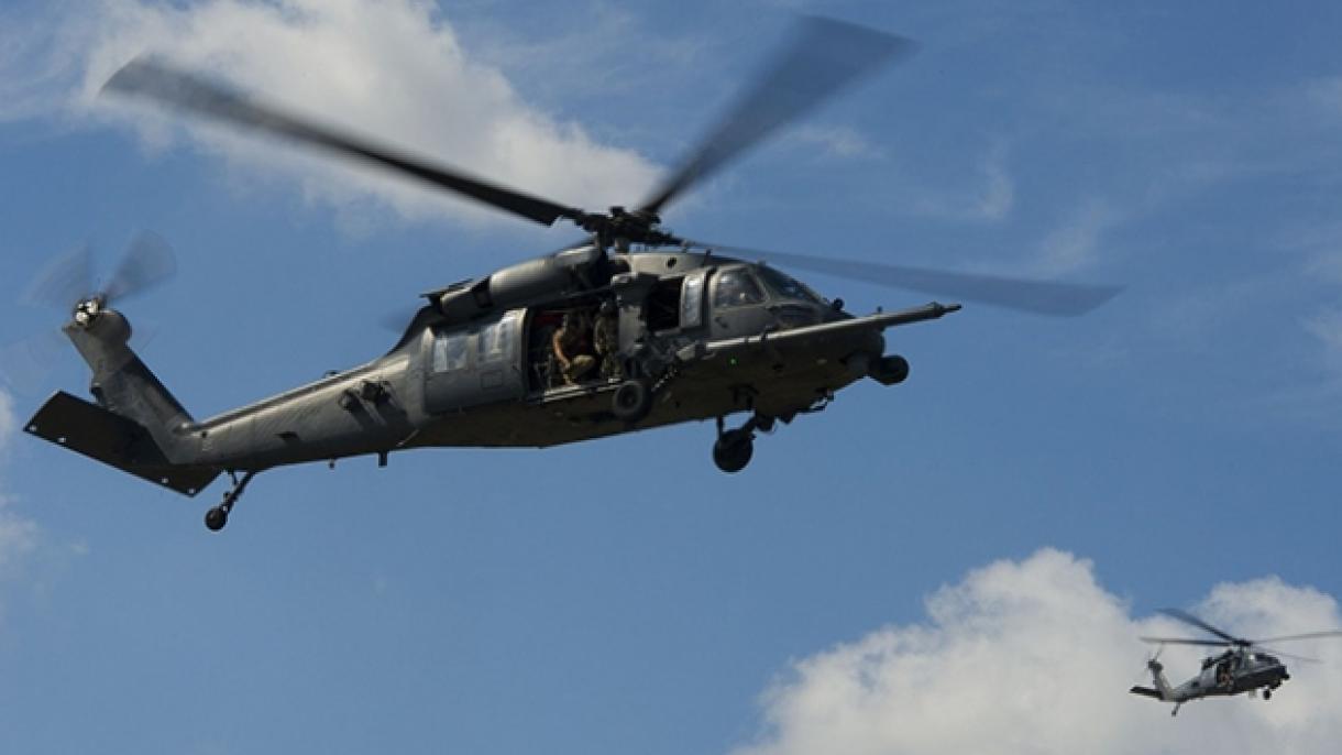 美国一架直升机坠毁 4名军人遇难