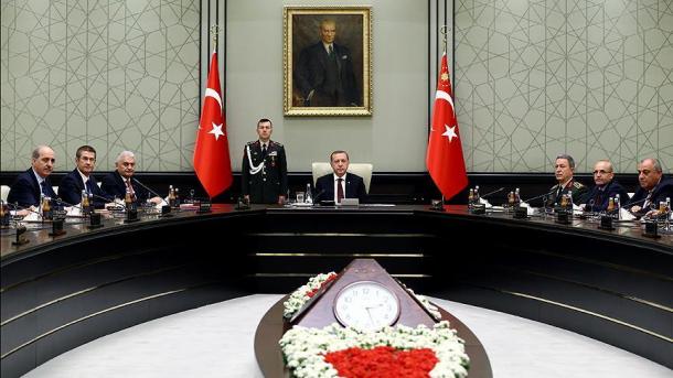 اجلاس ماه می شورای امنیت ملی ترکیه ترتیب یافت