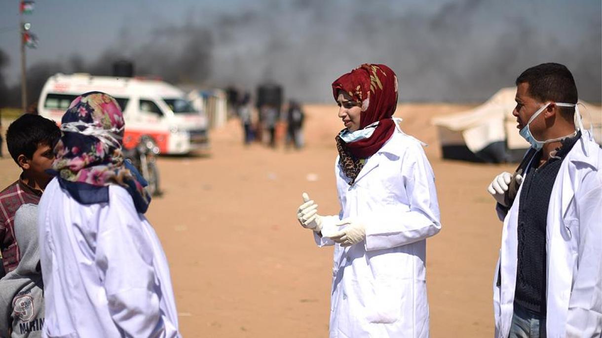 قتل عمد پزشک زن فلسطینی در نوار غزه توسط تک تیراندازان اسرائیل
