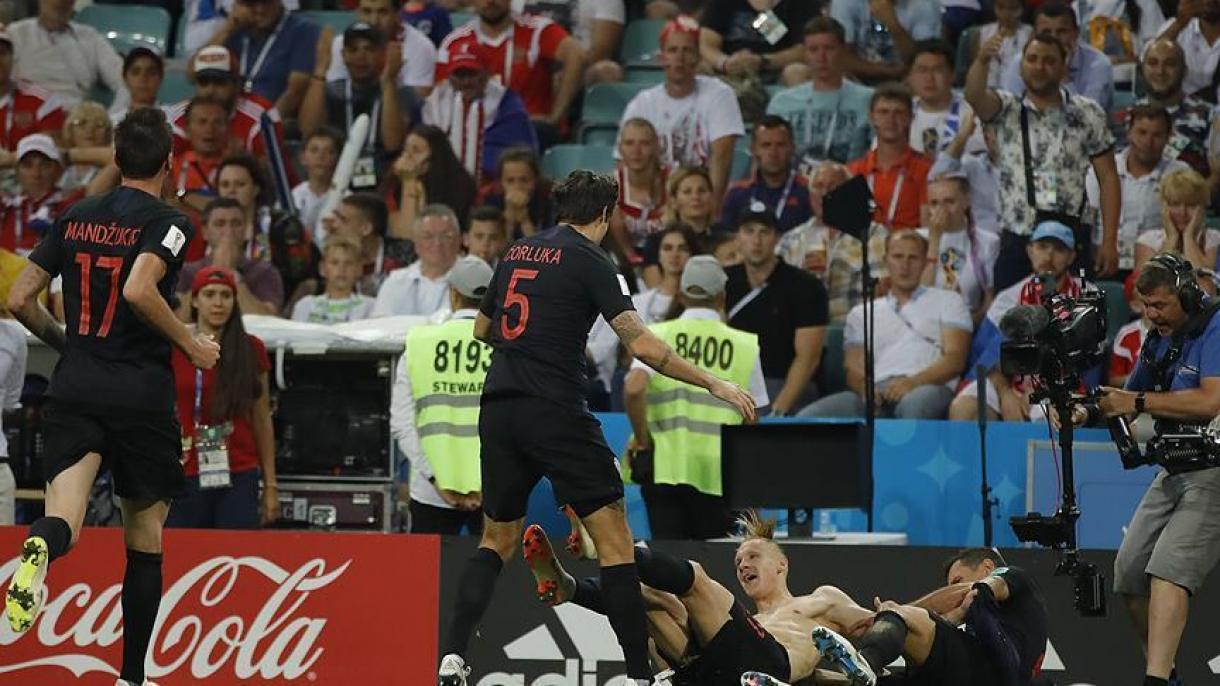 کرواسی به مرحله نیمه نهایی جام جهانی راه یافت