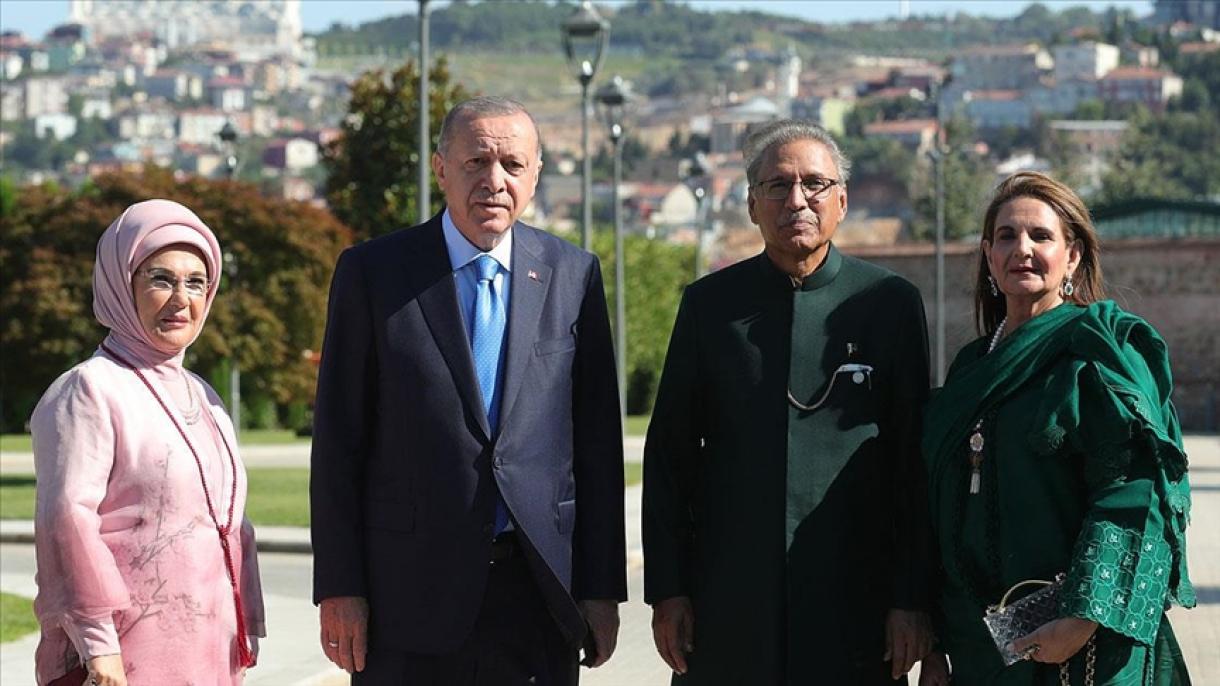 Prezident Erdogan, Pakistanyň Prezidenti Alwi Bilen Duşuşdy