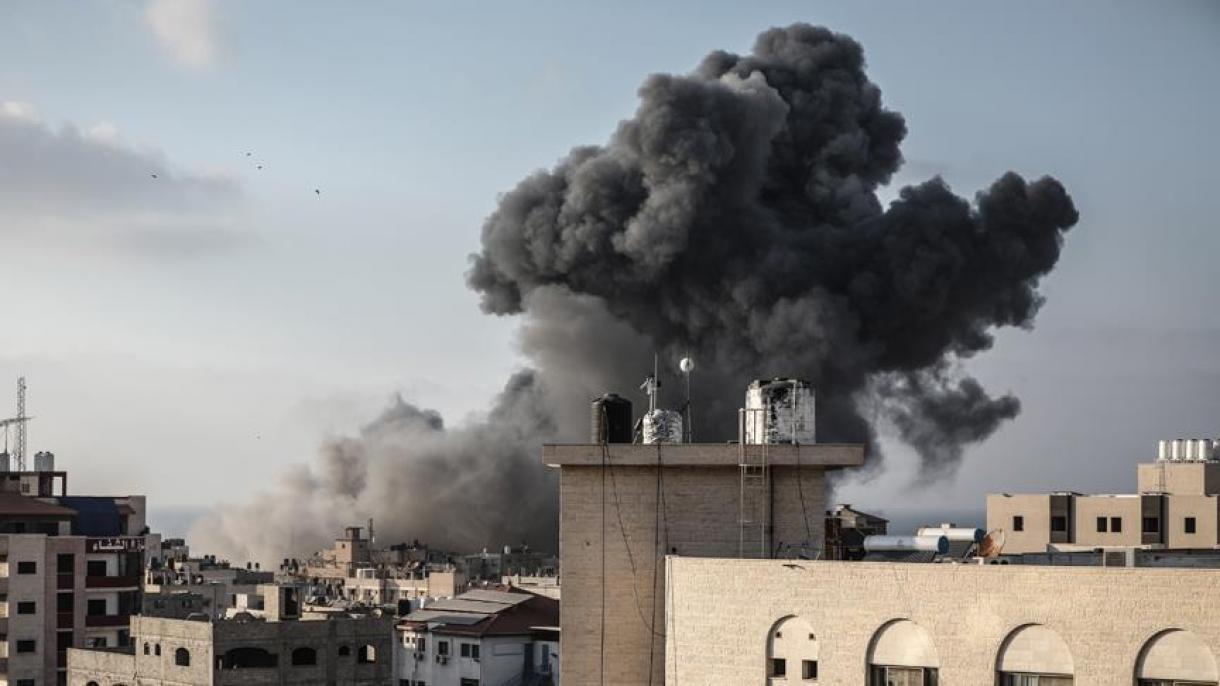 حمله تانک‌های اسرائیل به شرق نوار غزه