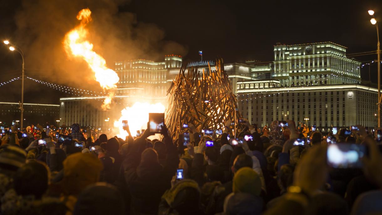 A Maslenitsa ünnep Oroszországban