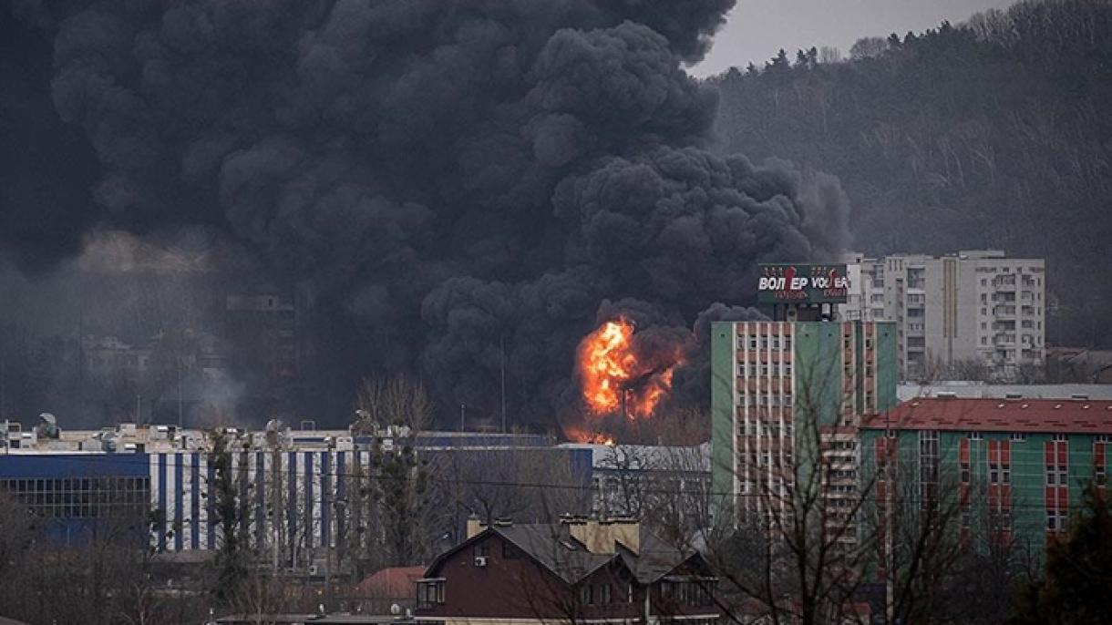 Sérültjei vannak a Lviv közelében történt robbanásoknak