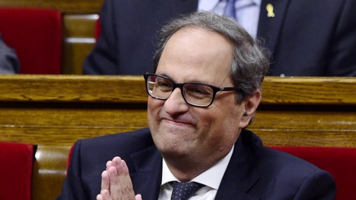 El presidente electo de la Generalitat de Cataluña tomará posesión mañana