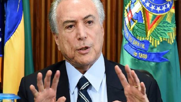 برازیل: عبوری صدر تامر کی یونینوں کے صدورسے ملاقات،اہم معاملات پر غور