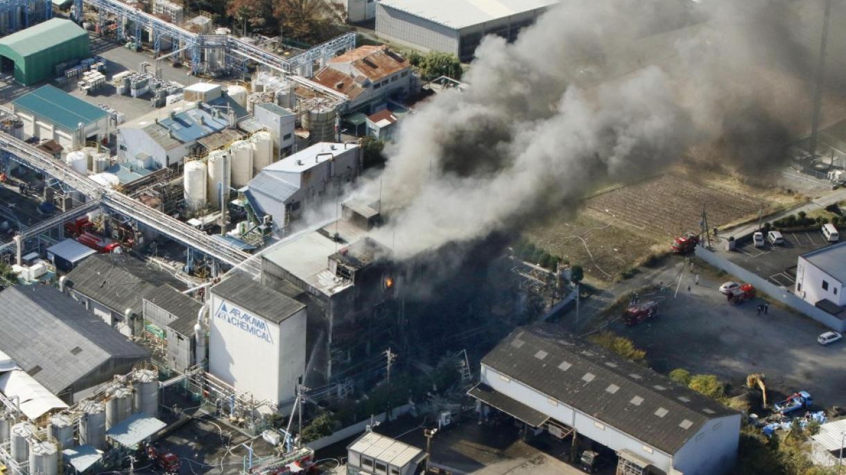 جاپان، کیمیکل فیکٹری میں زور دار دھماکہ