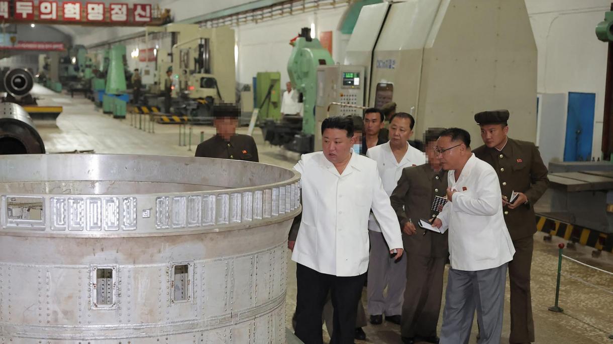 شمالی کوریا کے رہنما کم جونگ اُن کا میزائیلوں کی پیداوار بڑھانے کا حکم
