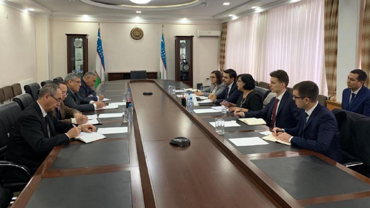 Abdullah Eren de află într-o vizită în Uzbekistan
