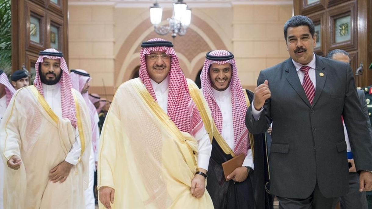 Wenesuelanyň Prezidenti Saud Arabystanyna Bardy