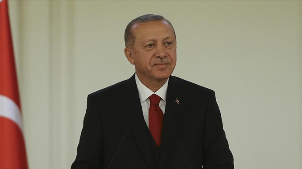 Prezident Erdogan Nowruz baýramy mynasybetli gutlag ýüzlenmesini çap etdi