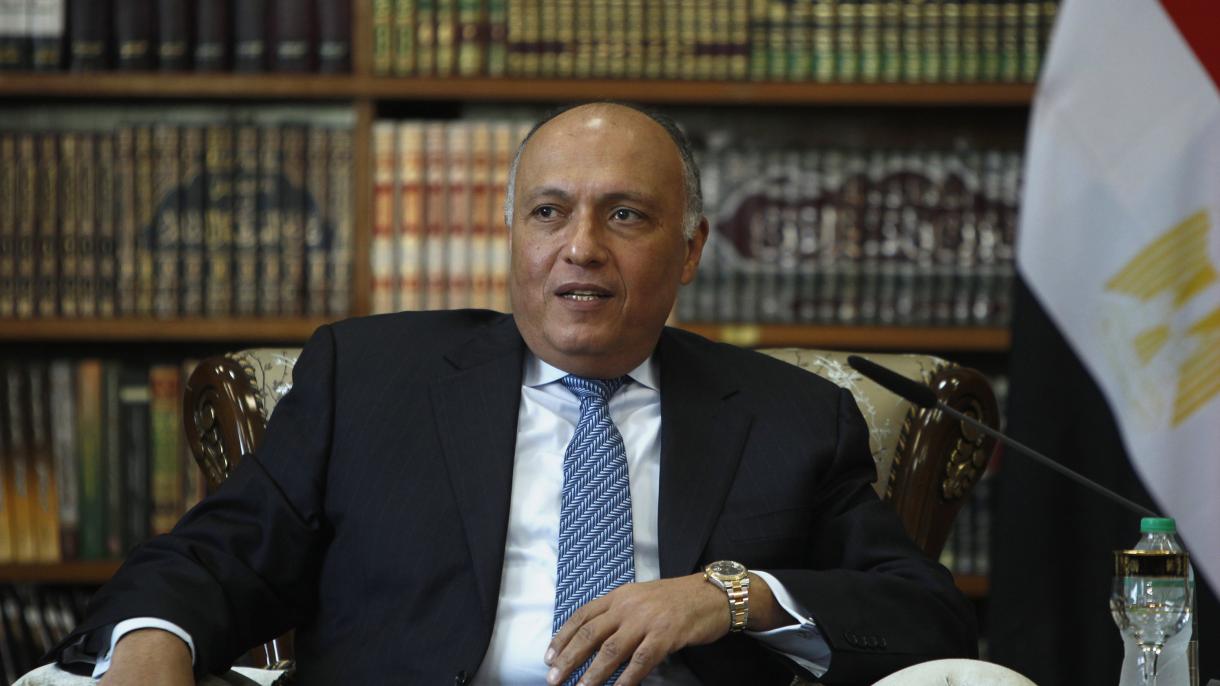 Ministro degli Esteri egiziano Samih Shukri si rechera' domani in Türkiye