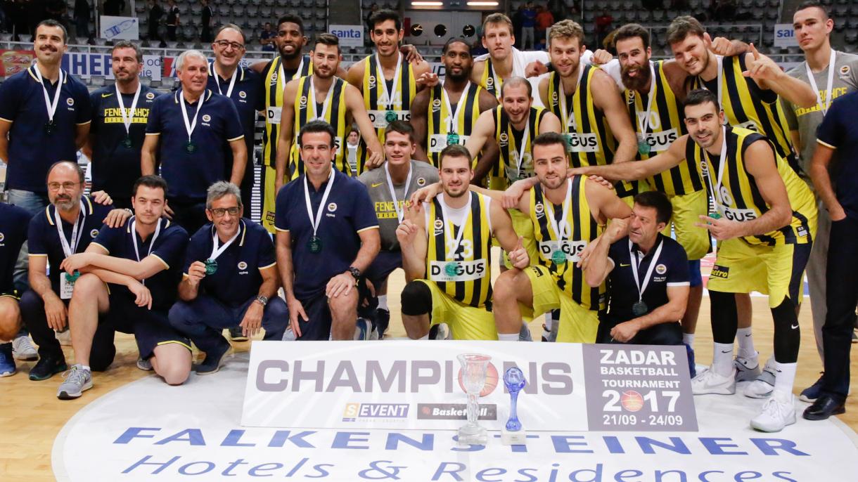 A Fenerbahce lett bajnok a Zadar Dogus Kosárlabda-bajnokságon