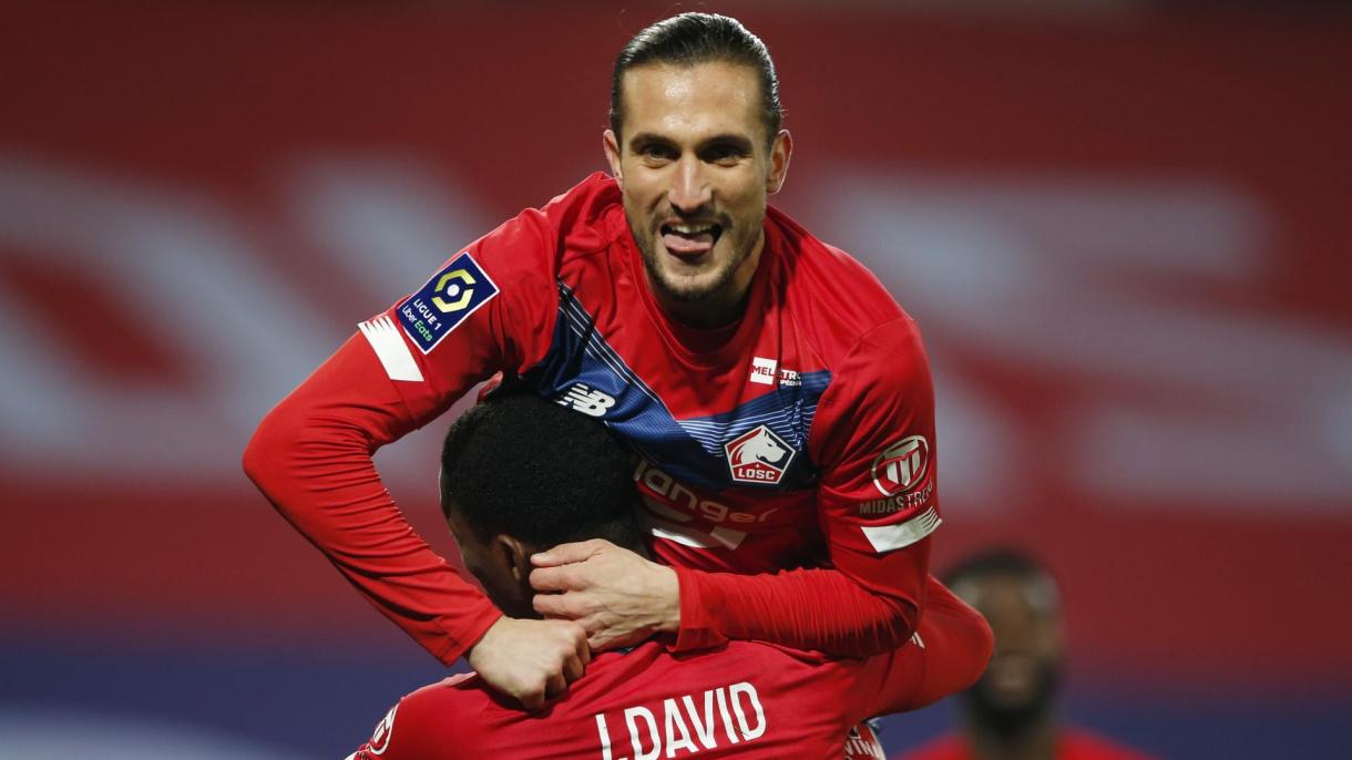 El Lille se impone por 4-0 frente al Lorient con doblete del turco Yusuf Yazıcı