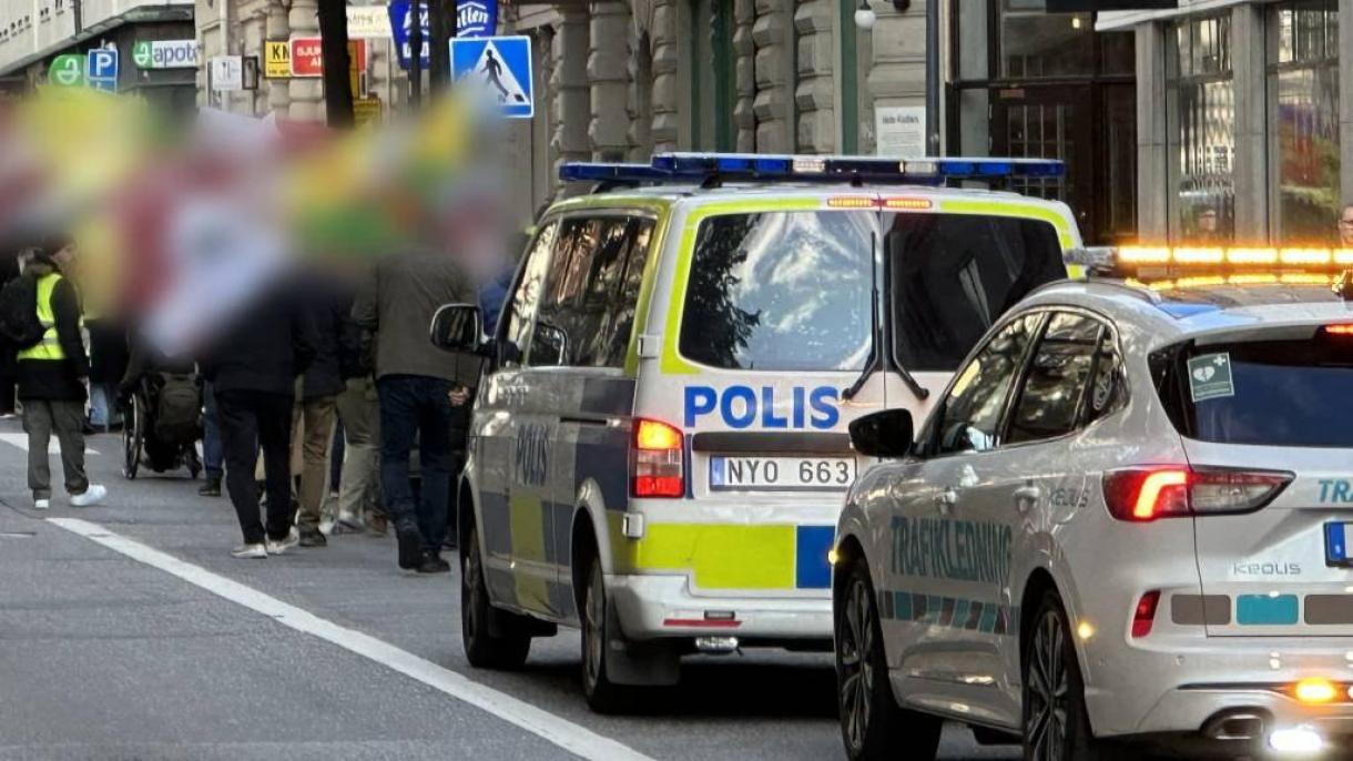 پی کےکے کا سویڈن میں پولیس نگرانی میں ترکیہ مخالف مظاہرہ