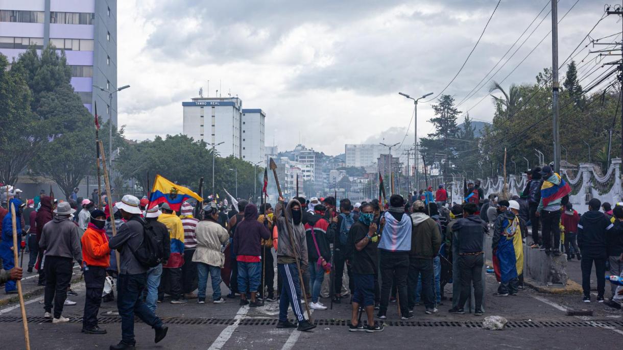 En Ecuador, muere un manifestante indígena durante manifestaciones antigubernamentales