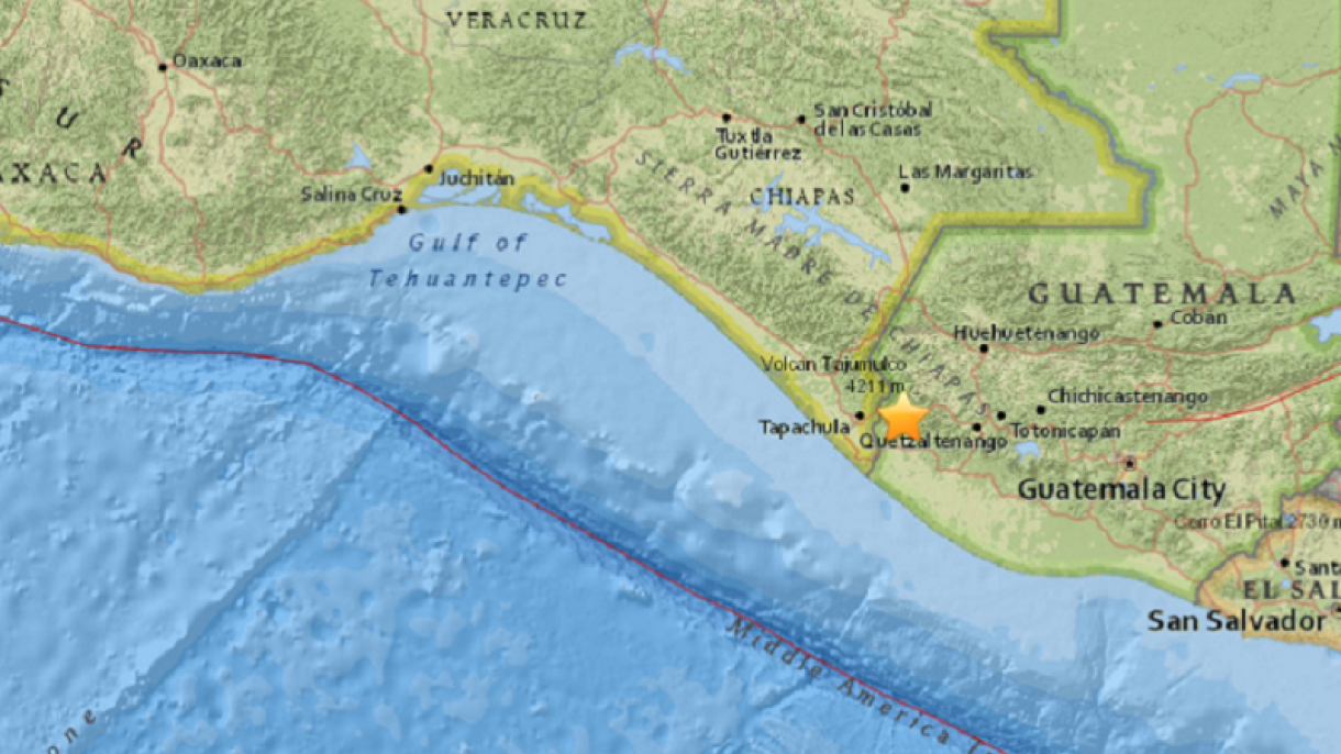 Un Terremoto De 6 9 Grados Azota La Frontera Entre Guatemala Y Mexico