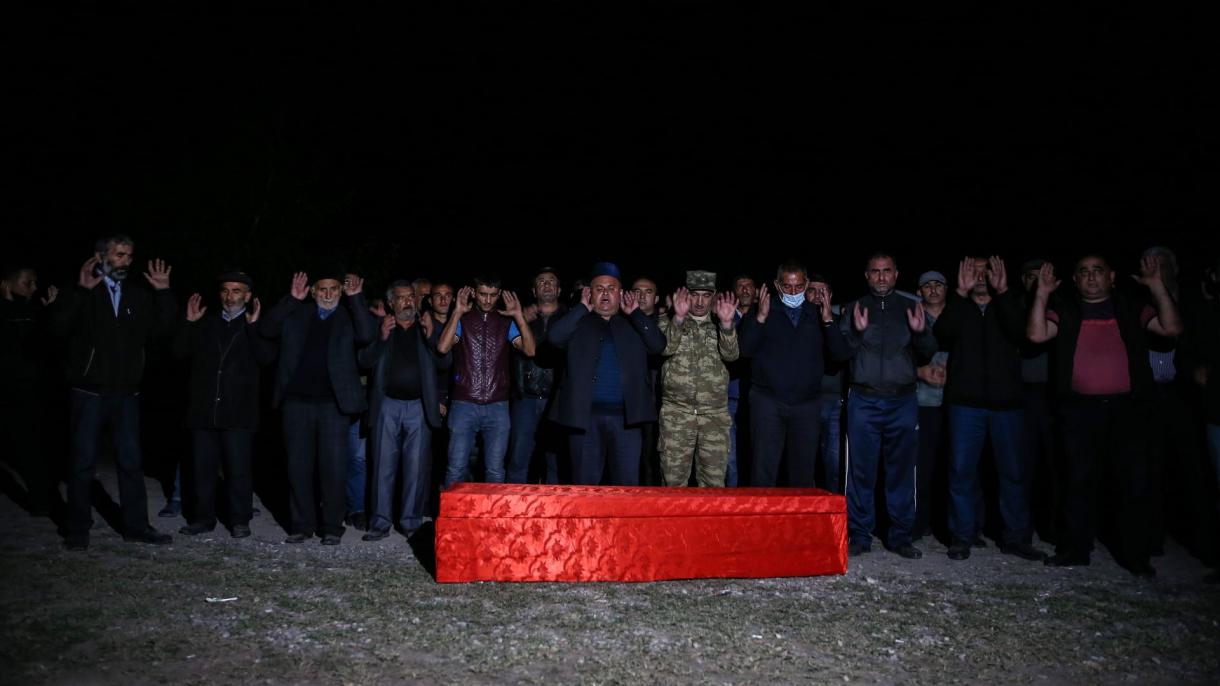 Погребани бяха жертвите на арменското нападение в Тертер...