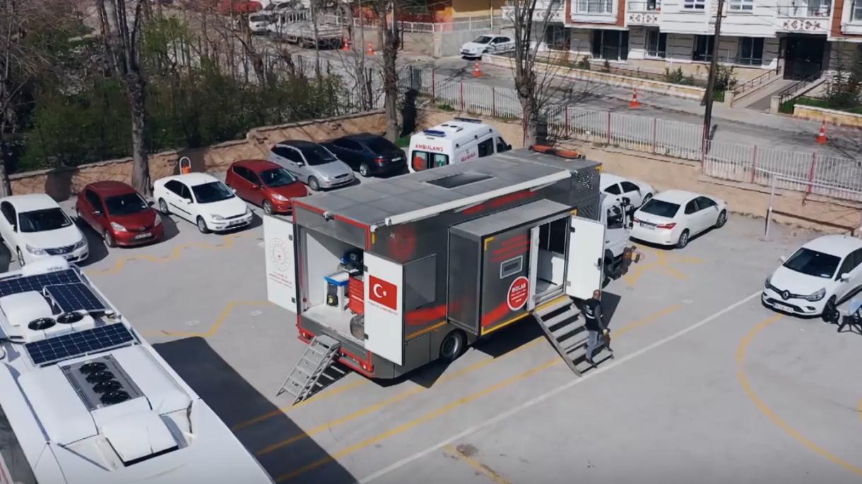 Turquia projeta primeiro veículo móvel de análise de edifícios e laboratório de testes