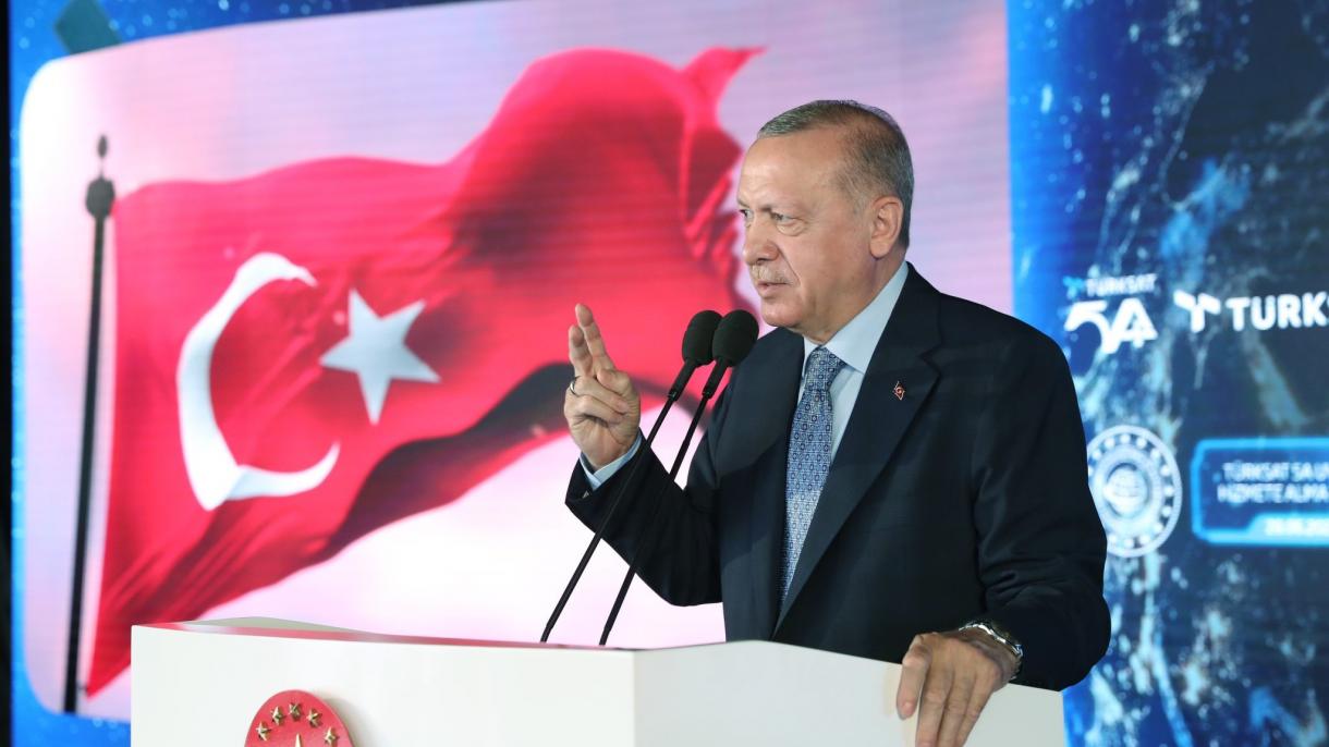 Эрдоган: «Биздин максат Türksat 5B спутнигибизди жылдын акыркы кварталында космоско жөнөтүү»