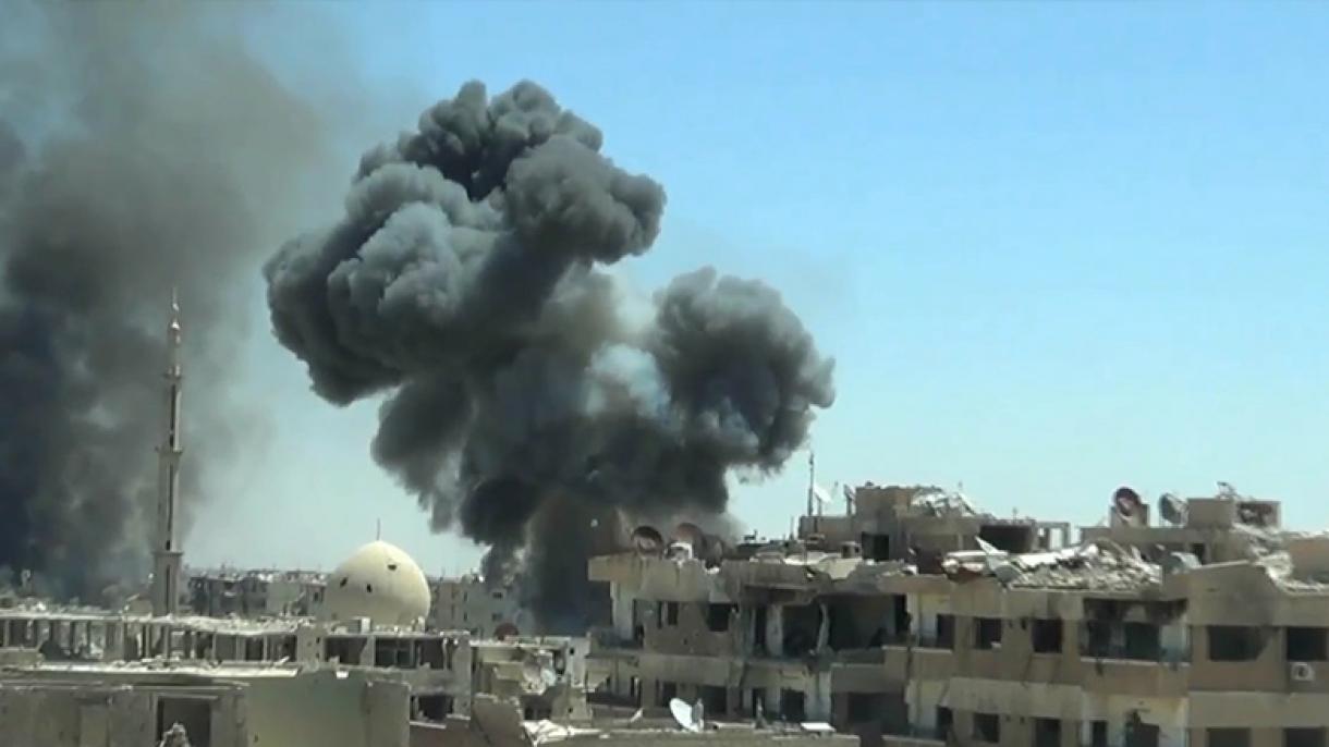 Siriýanyň paýtagty Damaskda bombaly hüjüm guraldy