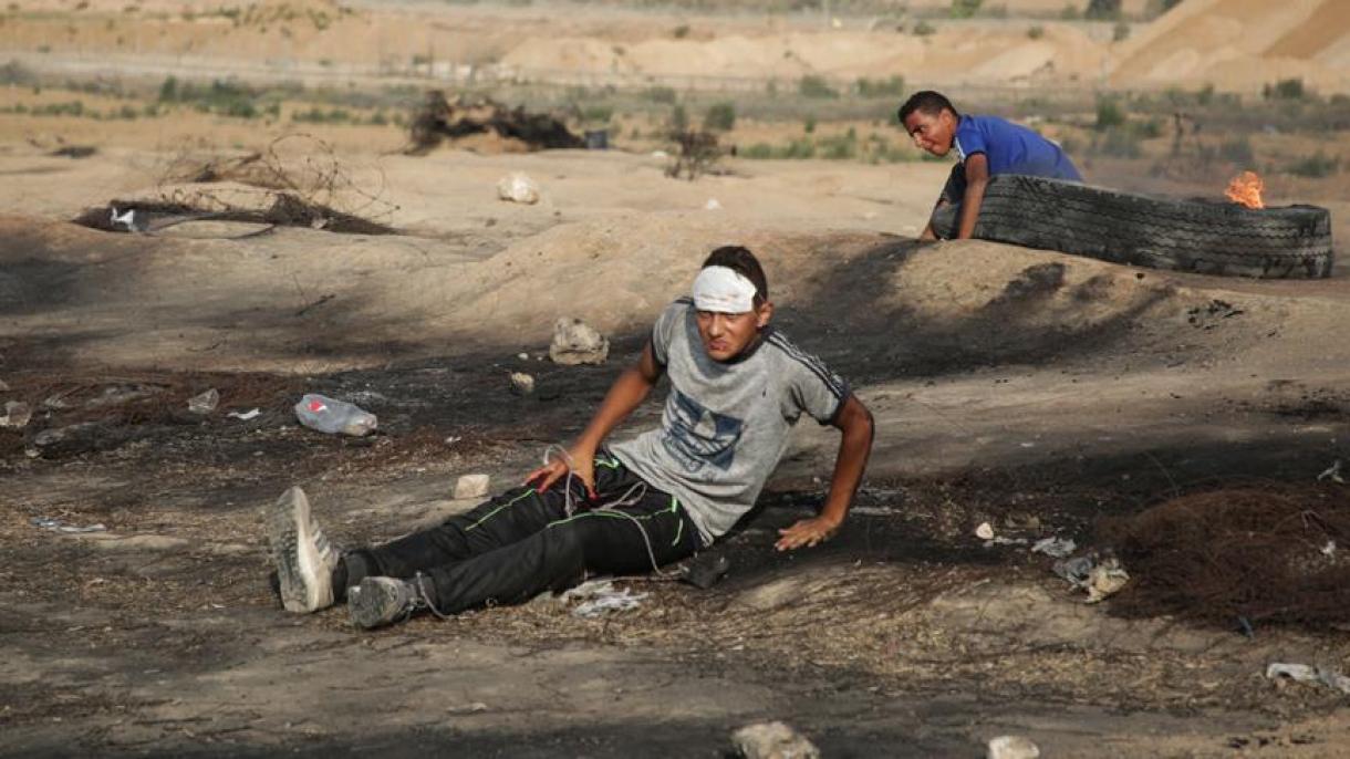 زخمی شدن ده‌ها فلسطینی در شلیک نظامیان اسرائیل