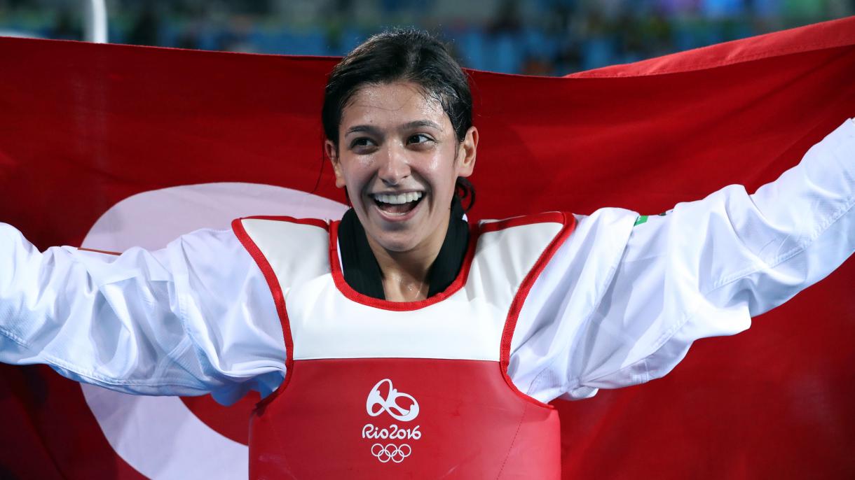リオ五輪 女子テコンドー67キロ級 ヌル タタール銅メダル リオ五輪 女子テコンドー67キロ級 ヌル タタール銅メダル