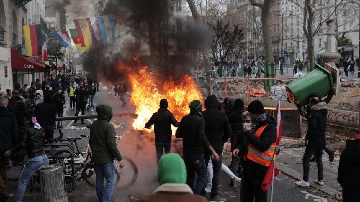 واکنش  روزنامه نگار فرانسوی به اقدامات خشونت‌آمیز پ‌ک‌ک در پاریس