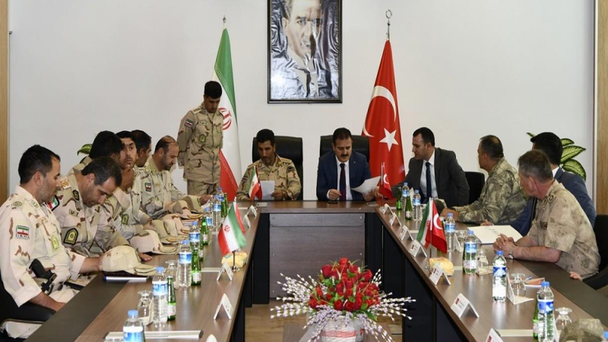برگزاری نشست امنیت مرزی ترکیه و ایران در حکاری