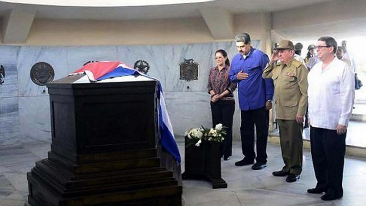 Maduro viajó a Cuba para honrar a Fidel Castro por su 91 cumpleaños