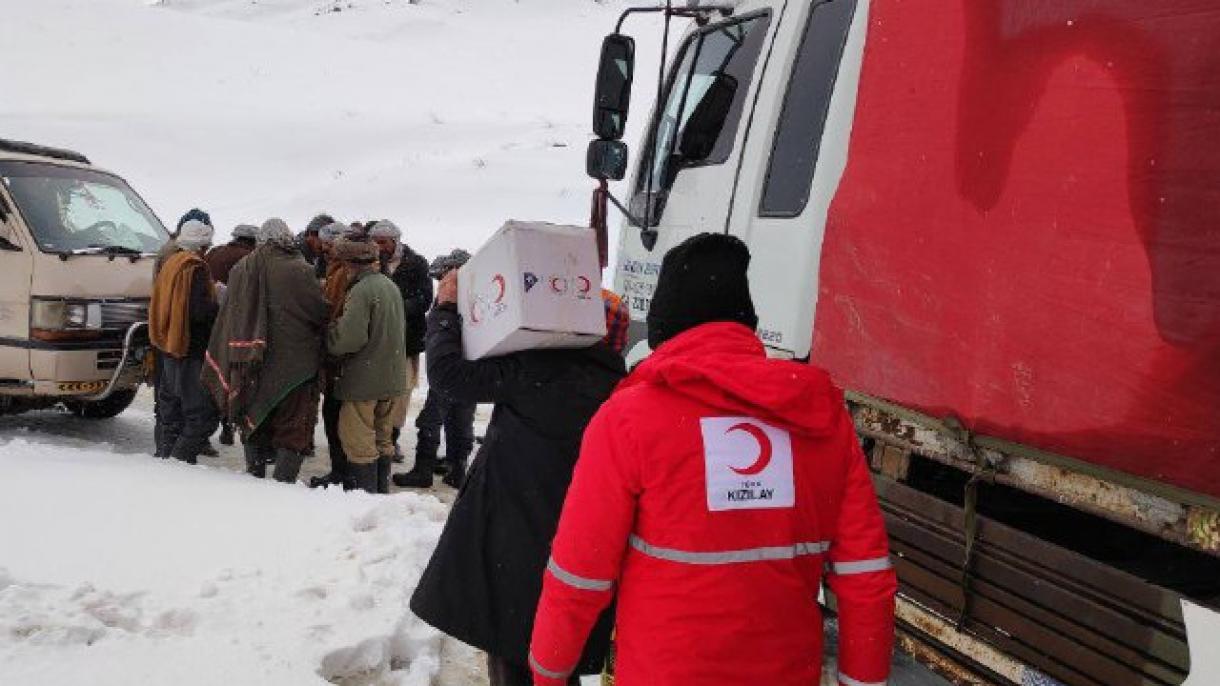 土耳其红新月会为阿富汗提供粮食援助