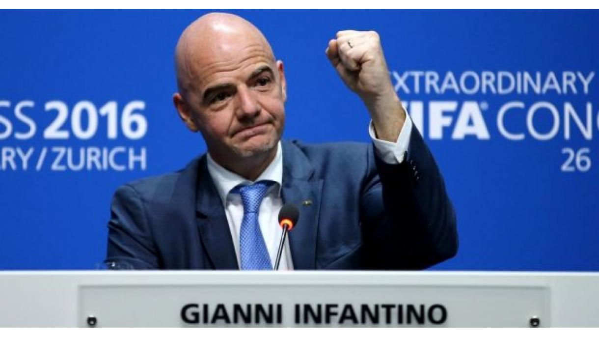 Canni İnfantino yenidən FIFA-nın prezidenti seçildi