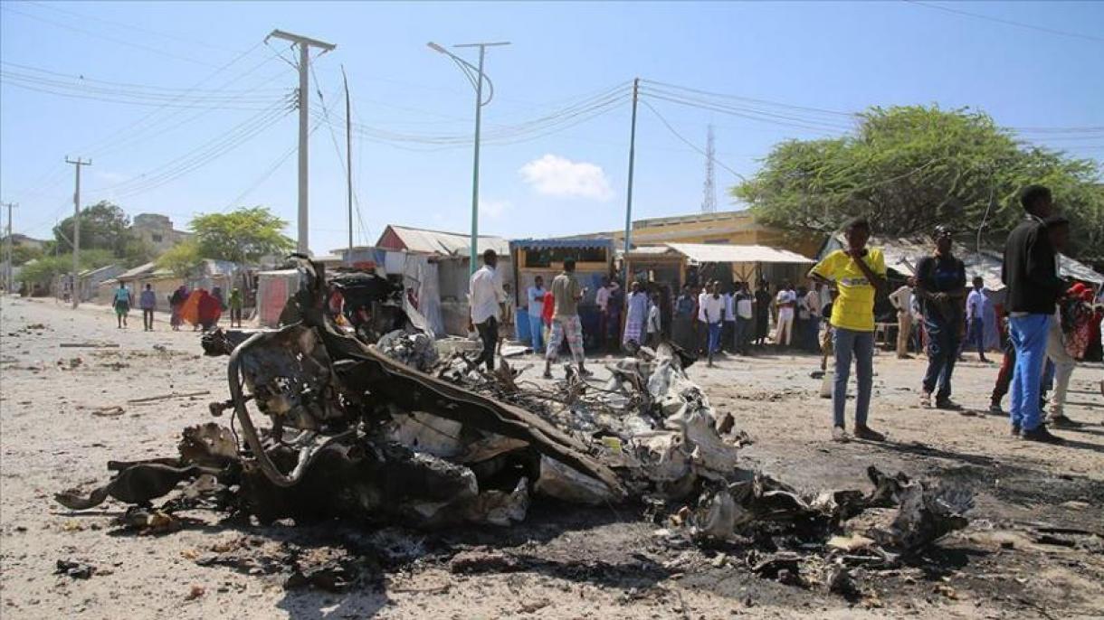 در سومالیا در یک پایگاه نظامی حادثه انفجار بوقوع پیوست