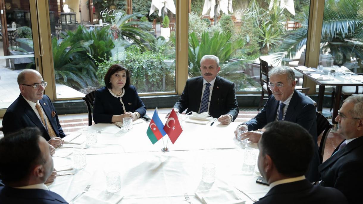 Kryeparlamentari turk Sentop zhvillon takime dypalëshe në Madrid