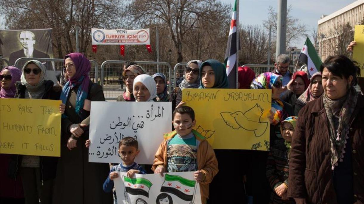 تجمع انجمن های زنان ترکیه برای حمایت از زنان زندانی سوریه
