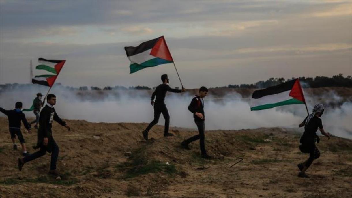 فلسطینیان به سمت مرز نوار غزه حرکت کردند