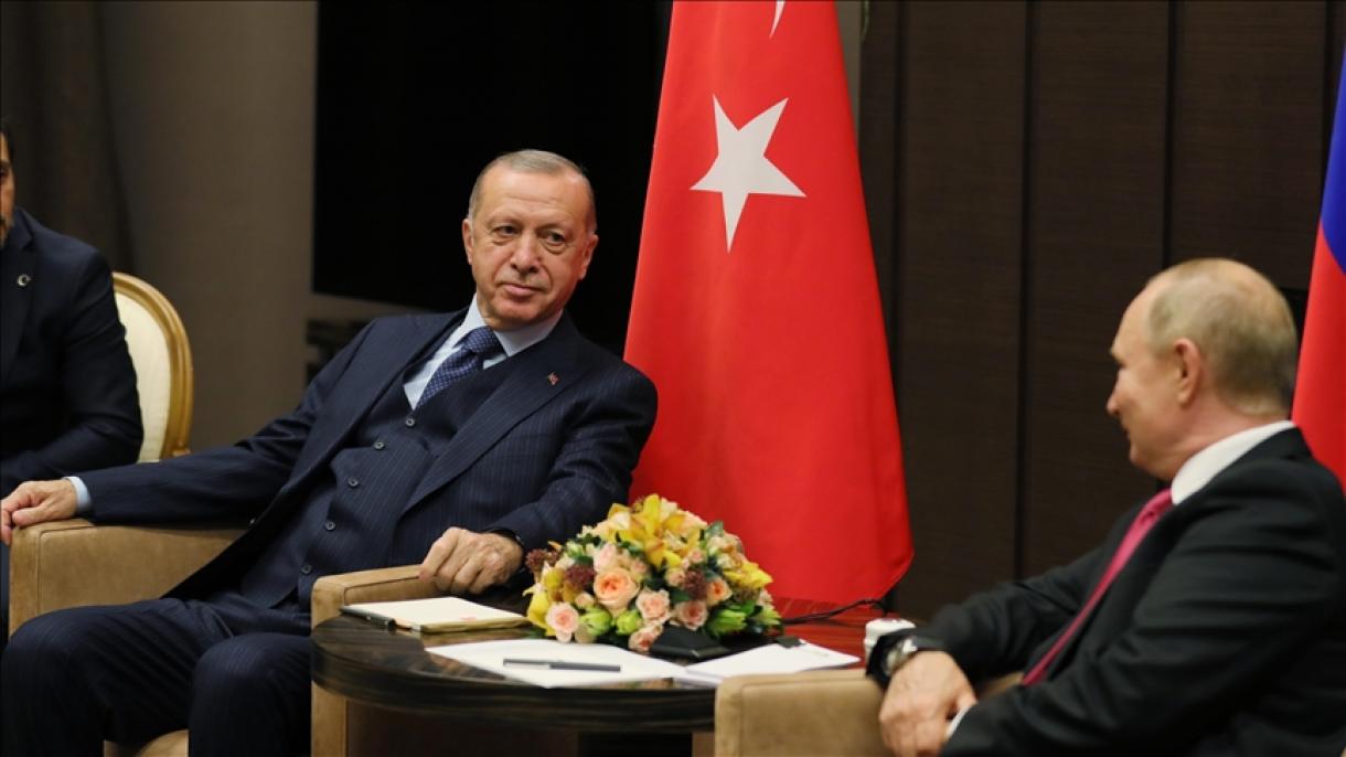 اردوغان - پوتین گؤروشمه‌سی سونا چاتدی