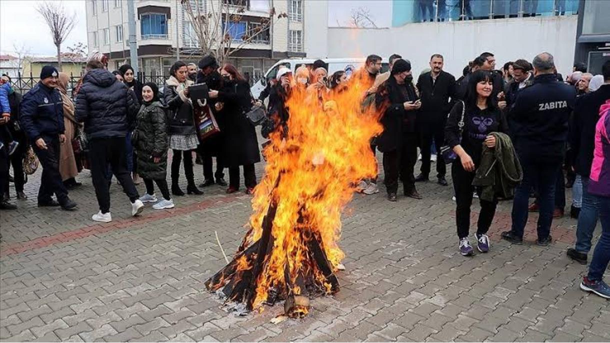 برگزاری مراسم سنتی نوروز در شهر ایغدیر ترکیه