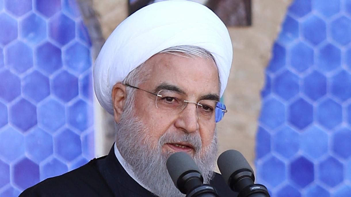 Həsən Ruhani: “İran mövzud vəziyyətdə nüvə sazişindən çıxmamalıdır”