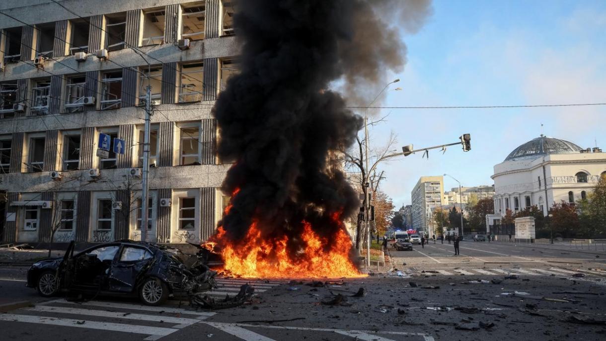 ukrainaning paytexti kiyéwda ikki yerde partlash yüz berdi