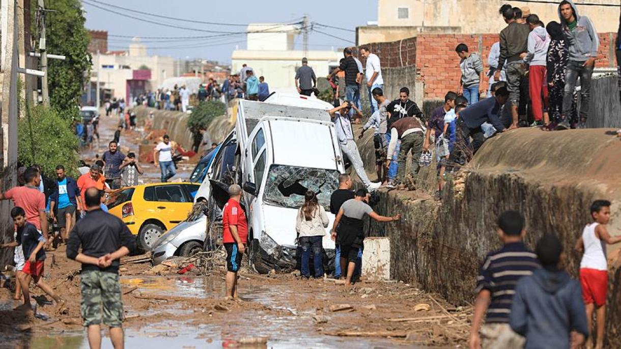突尼斯发生洪水死亡人数升至六人
